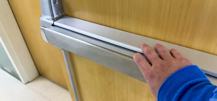 Installing a Push Bar on a Door Edmonds